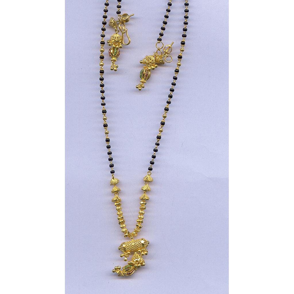 GOLD HALF SET ROUND PLAIN FANCY