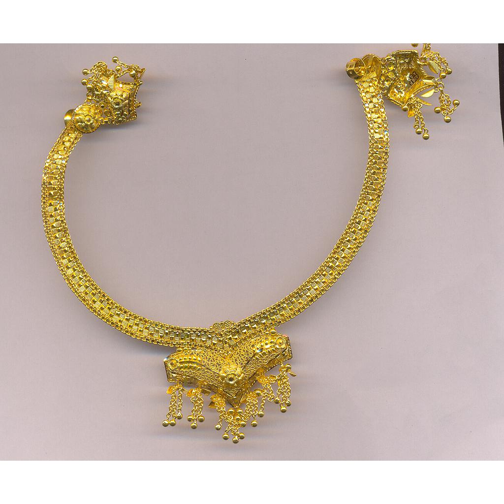 GOLD HALF SET ROUND PLAIN GENERAL