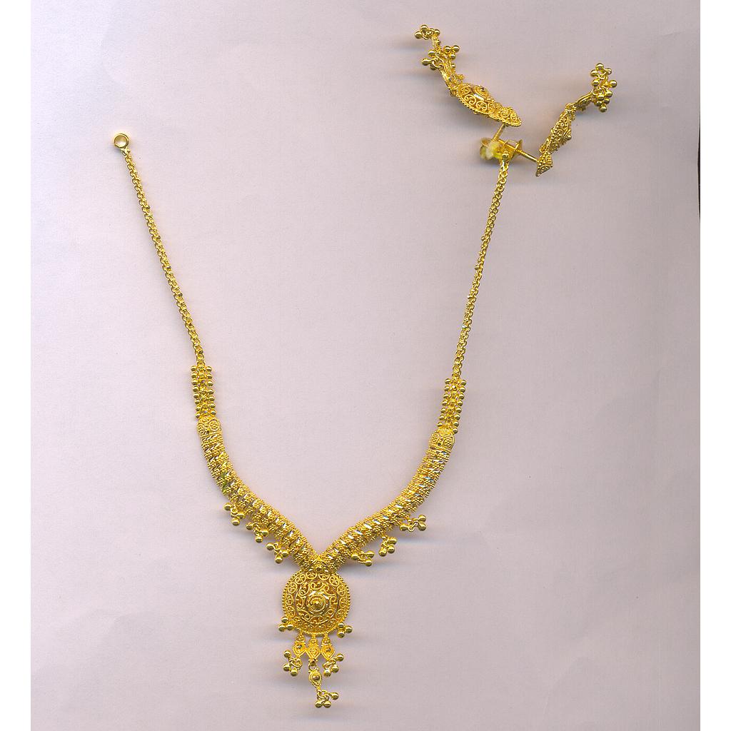 GOLD HALF SET ROUND PLAIN GENERAL