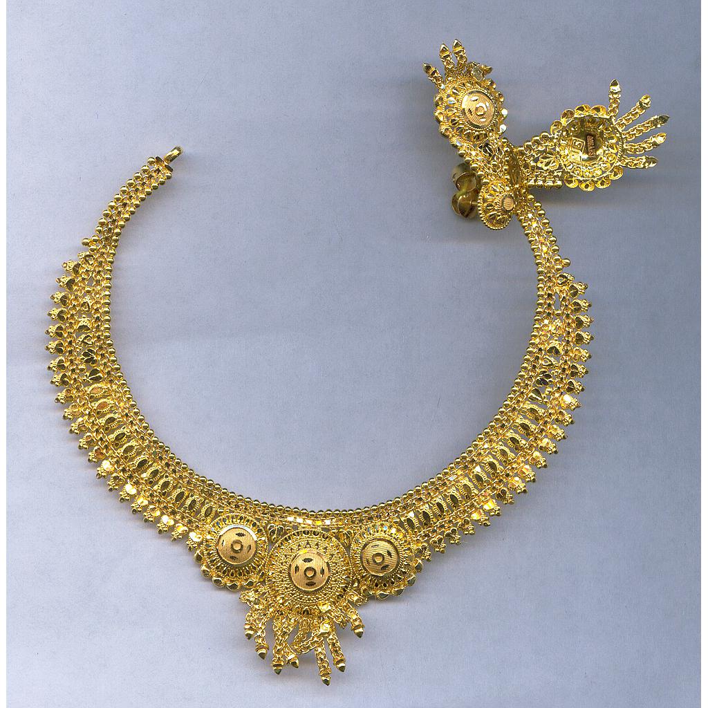 GOLD HALF SET ROUND PLAIN GENERAL