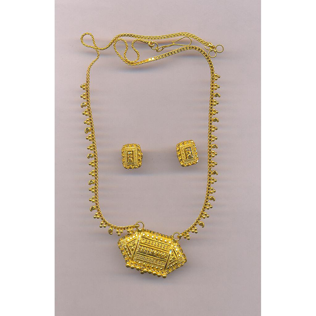 GOLD HALF SET ROUND PLAIN GENERAL