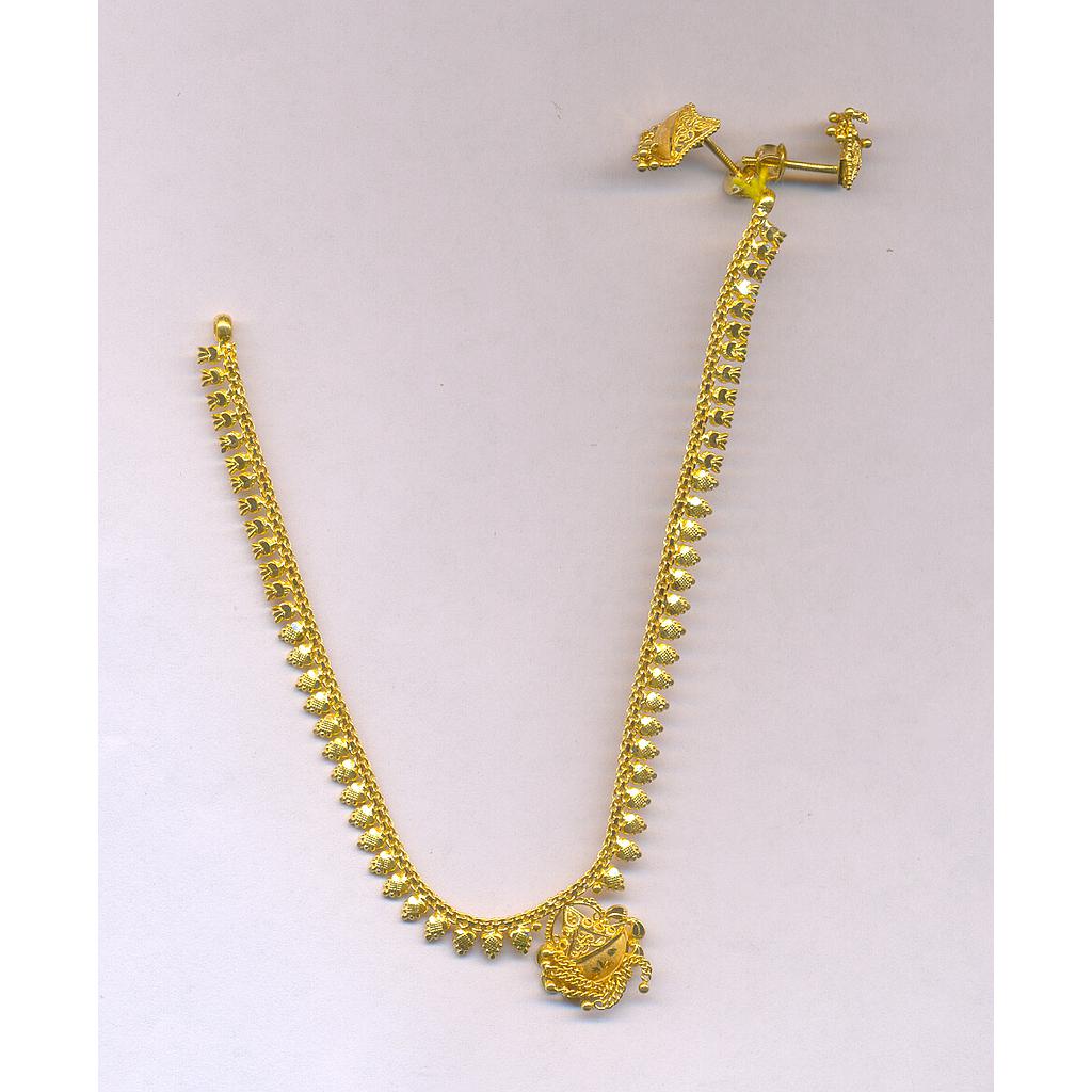 GOLD HALF SET ROUND PLAIN GENERAL