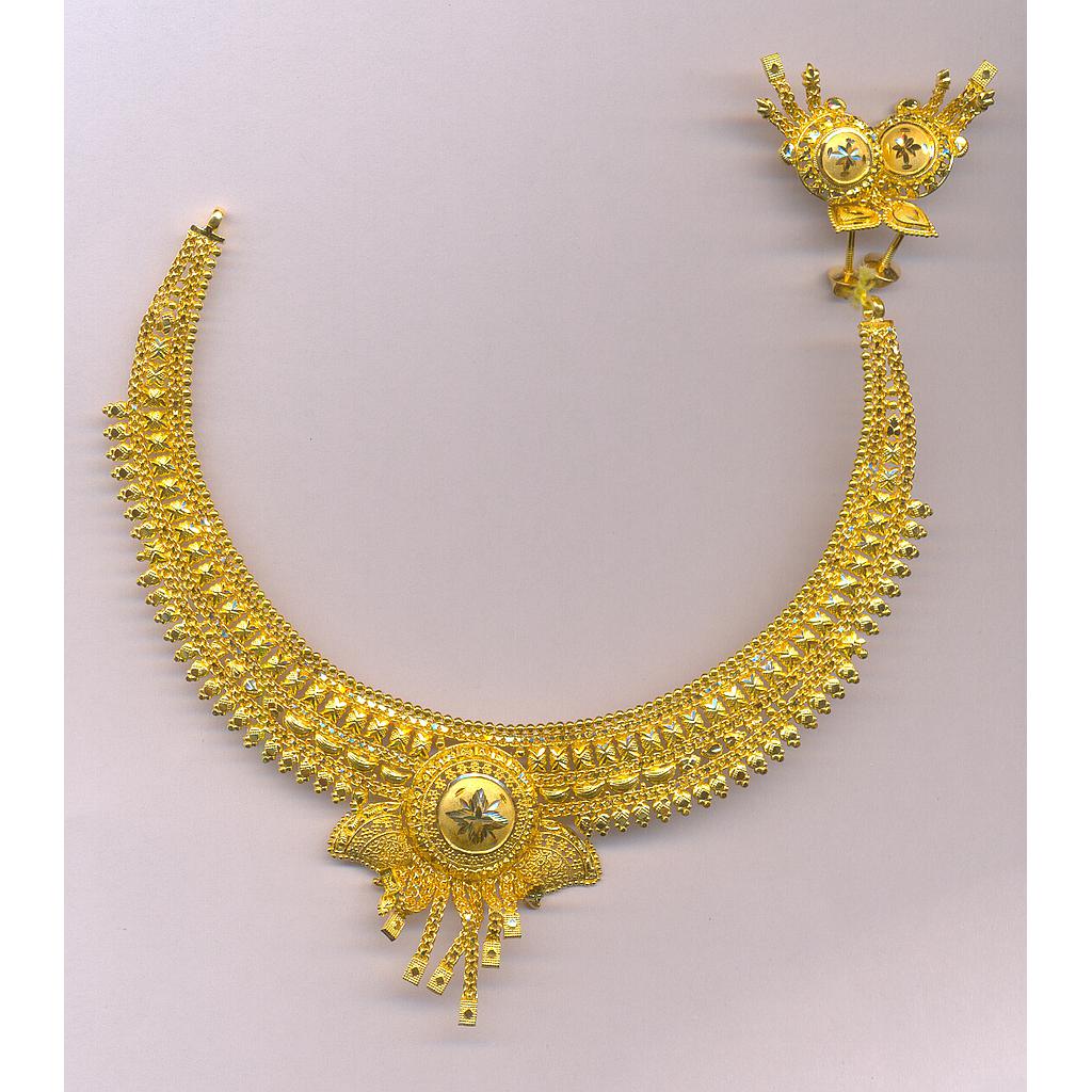 GOLD HALF SET ROUND PLAIN GENERAL