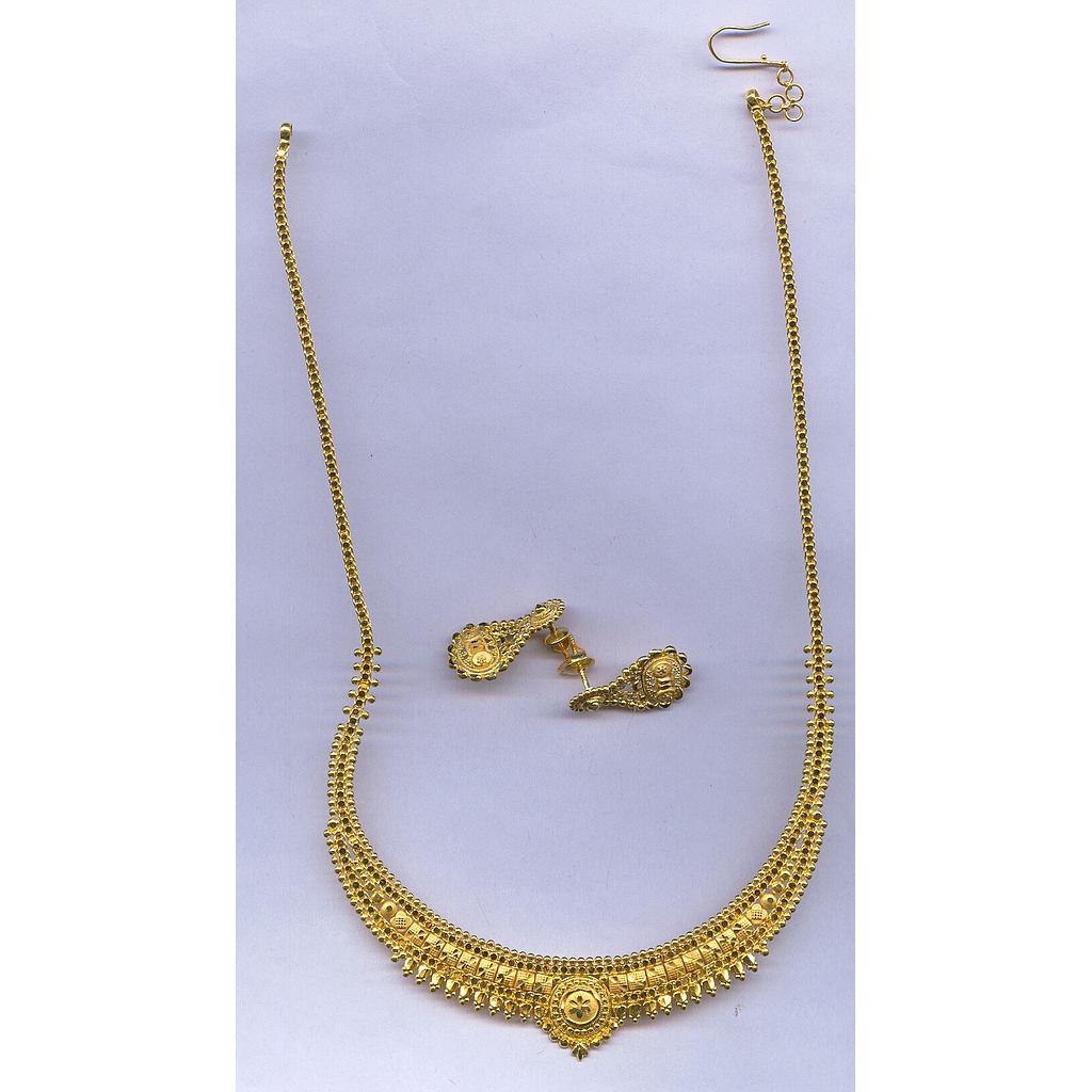 GOLD HALF SET ROUND PLAIN GENERAL