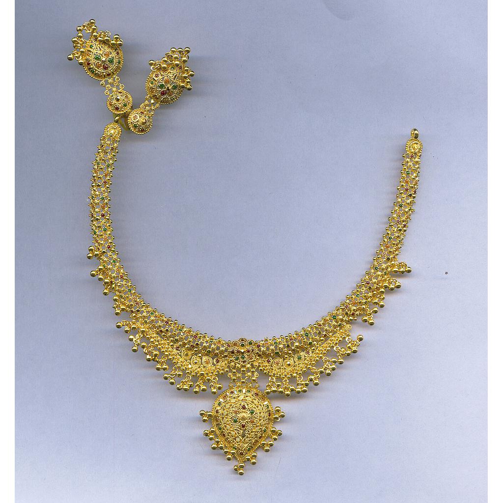 GOLD HALF SET ROUND PLAIN GENERAL