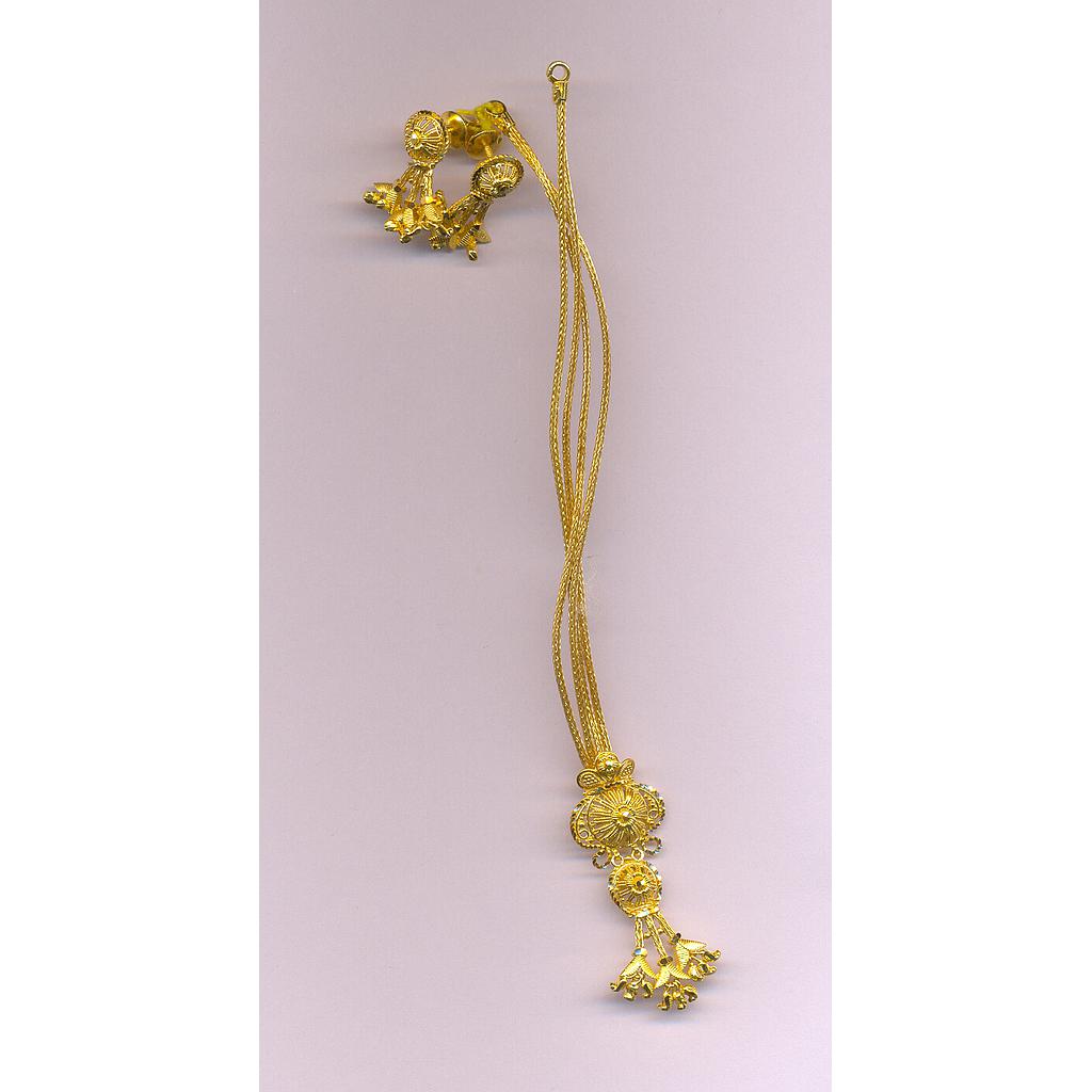 GOLD HALF SET ROUND PLAIN GENERAL