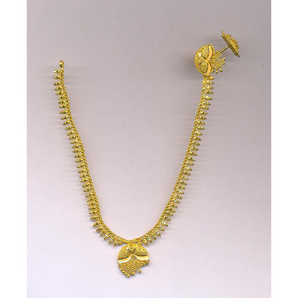 GOLD HALF SET ROUND PLAIN GENERAL