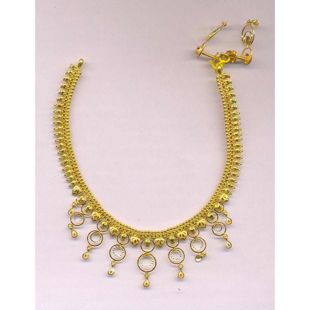 GOLD HALF SET ROUND PLAIN GENERAL