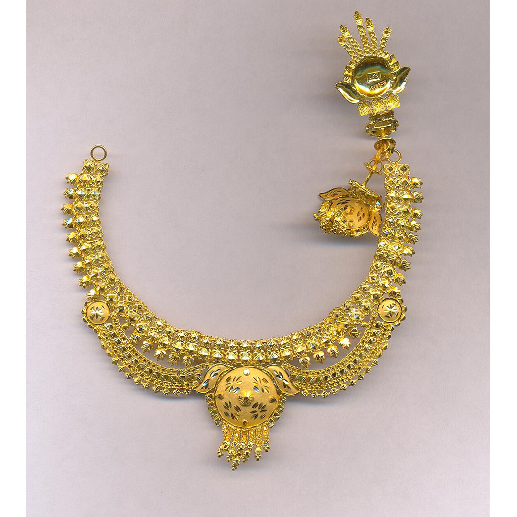 GOLD HALF SET ROUND PLAIN GENERAL
