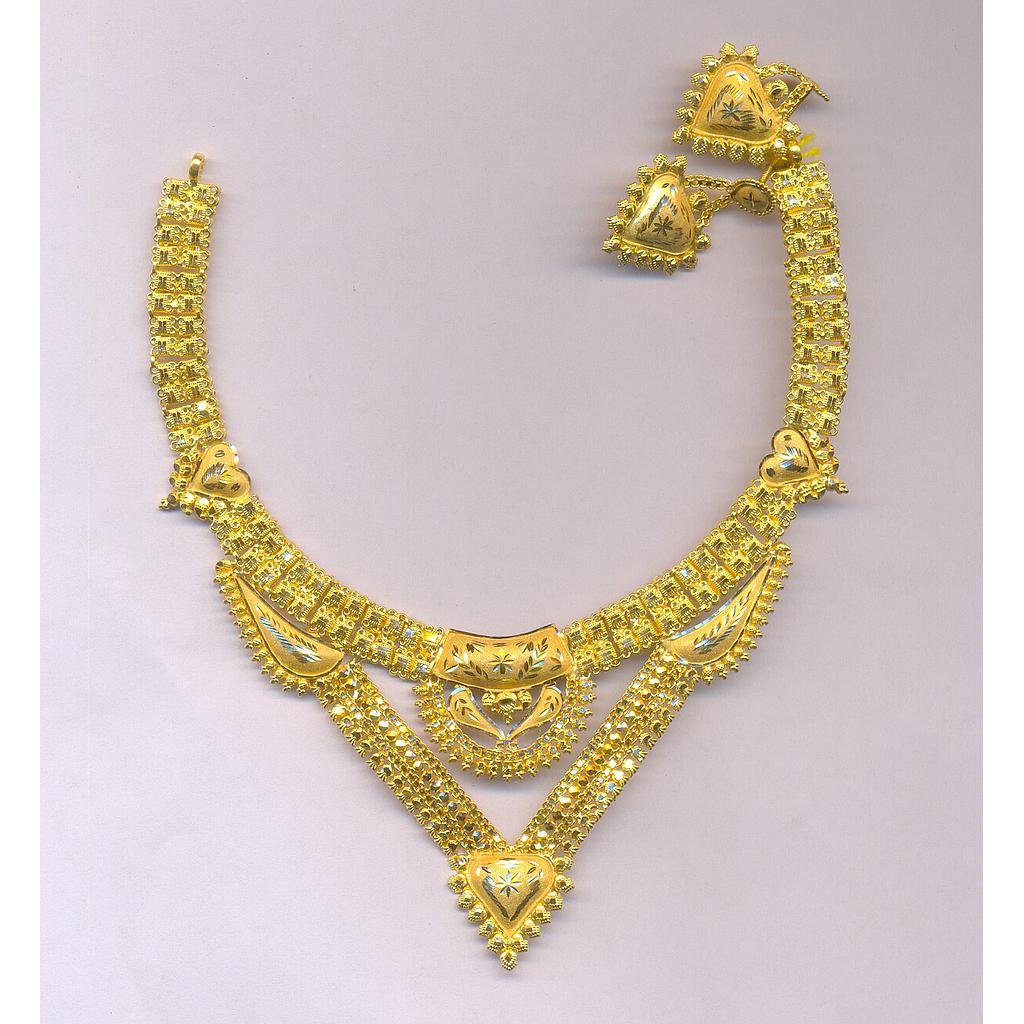 GOLD HALF SET ROUND PLAIN GENERAL