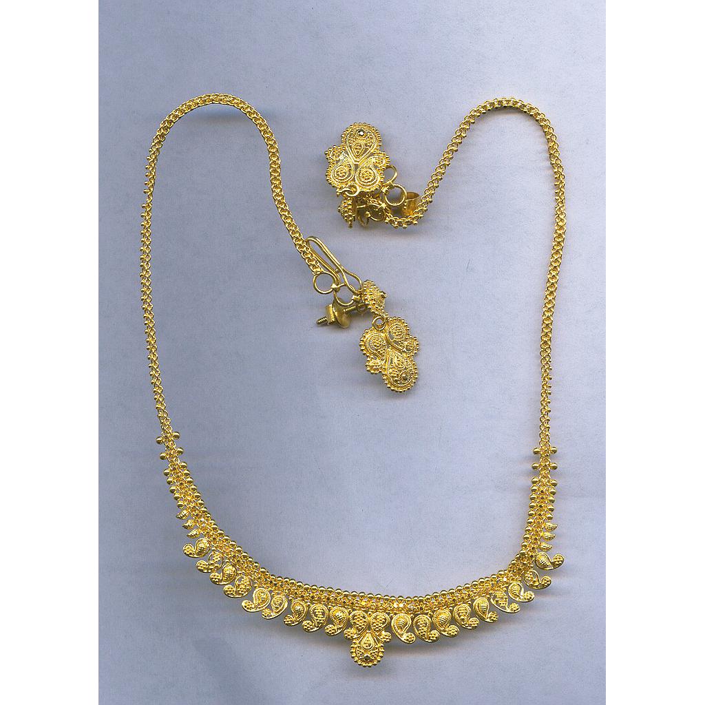 GOLD HALF SET ROUND PLAIN GENERAL