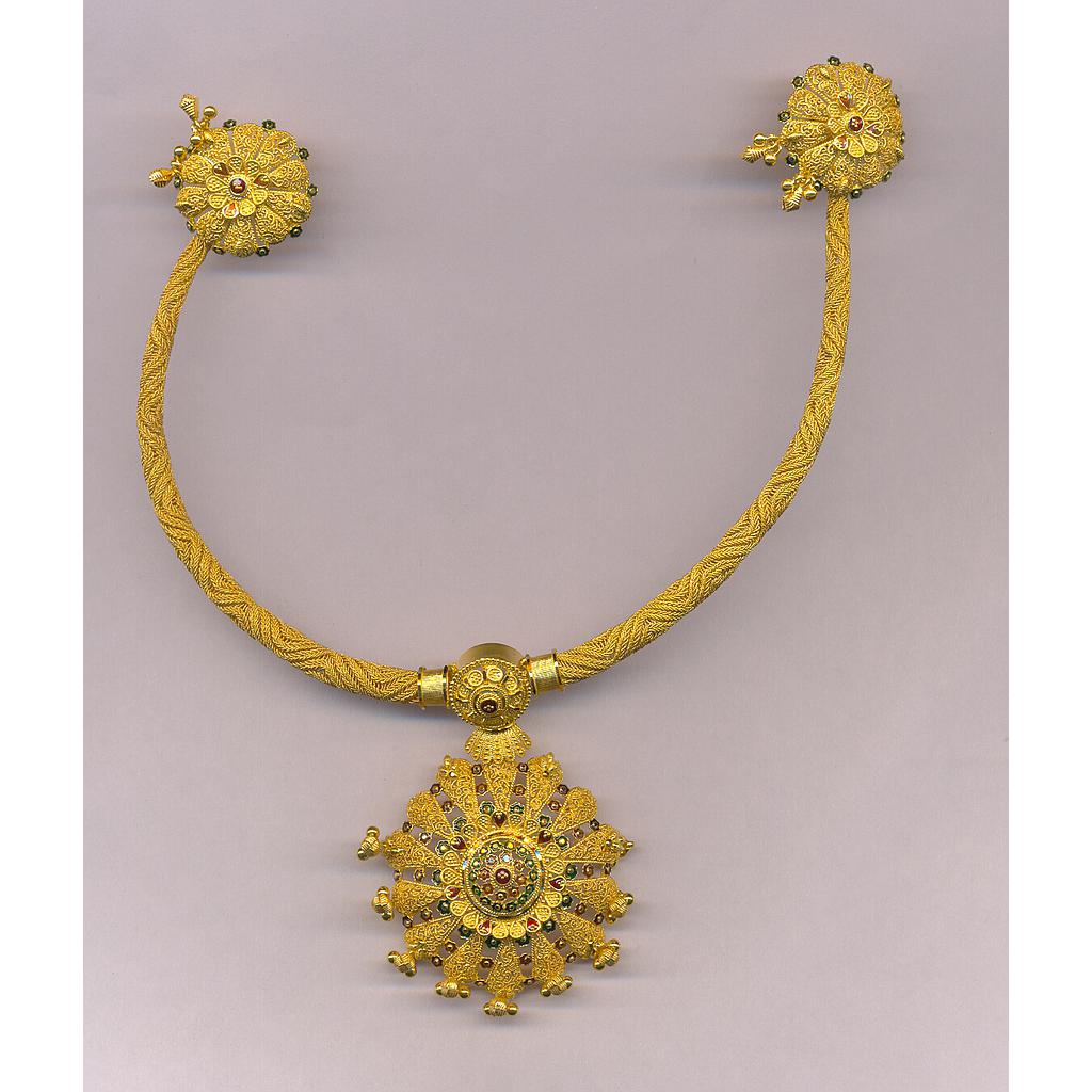 GOLD HALF SET ROUND PLAIN GENERAL