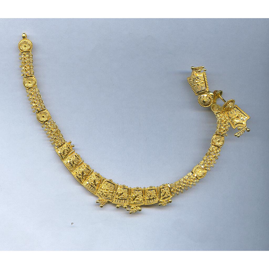 GOLD HALF SET ROUND PLAIN GENERAL