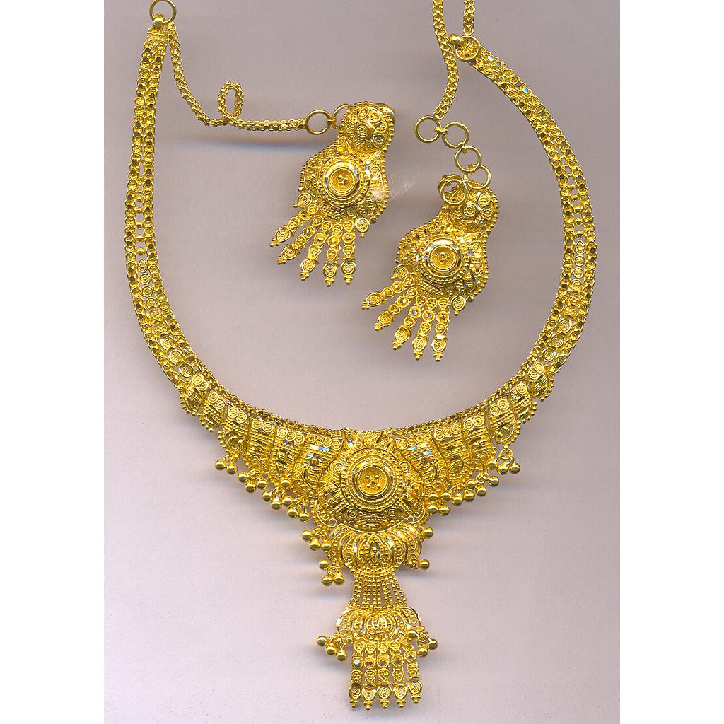 GOLD HALF SET ROUND PLAIN GENERAL