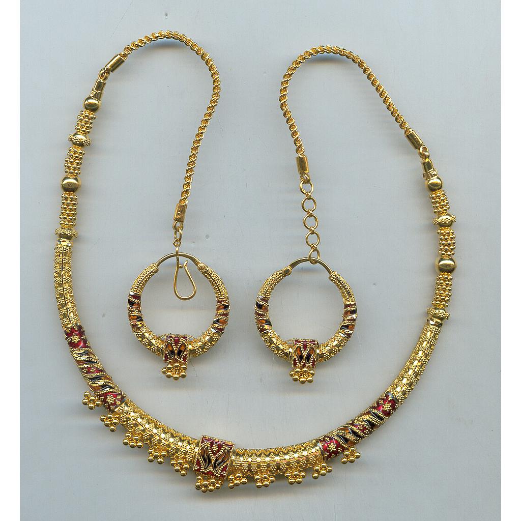 GOLD HALF SET ROUND PLAIN GENERAL