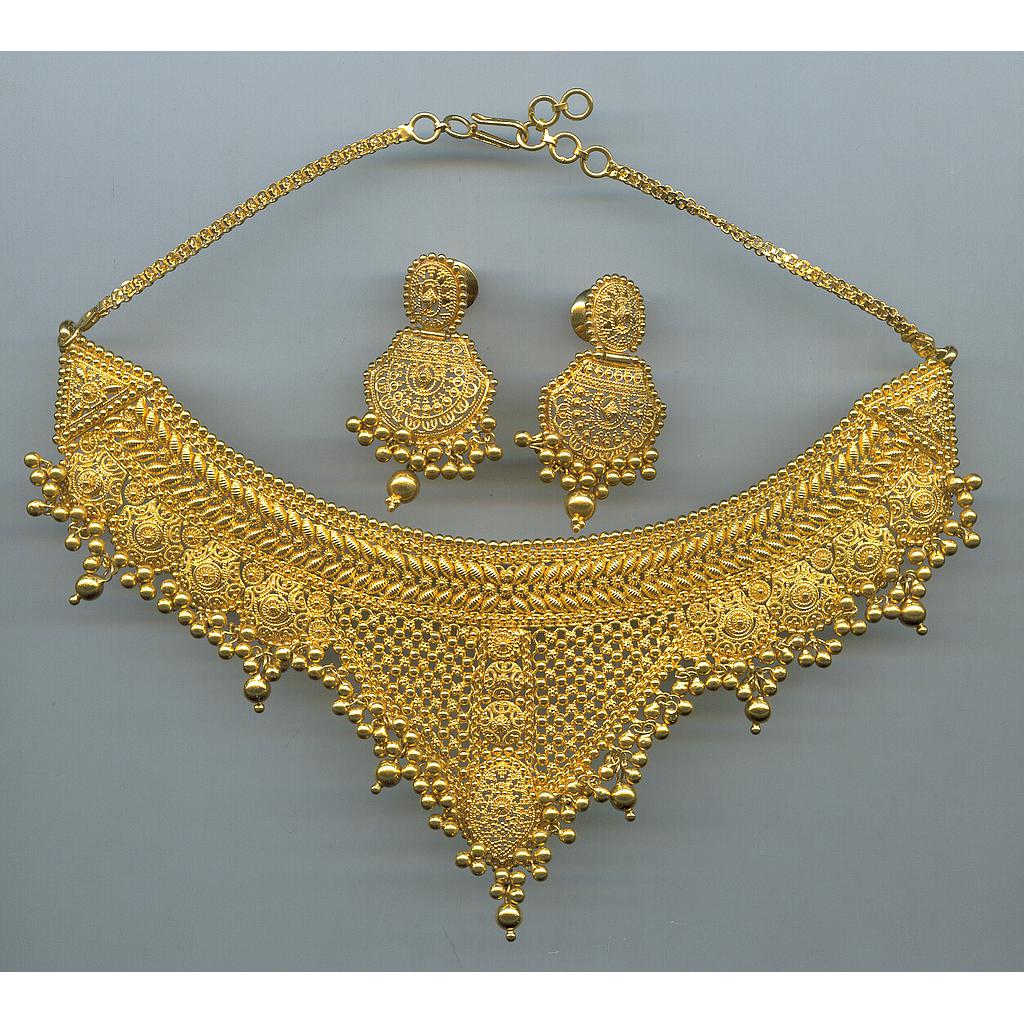 GOLD HALF SET ROUND PLAIN GENERAL