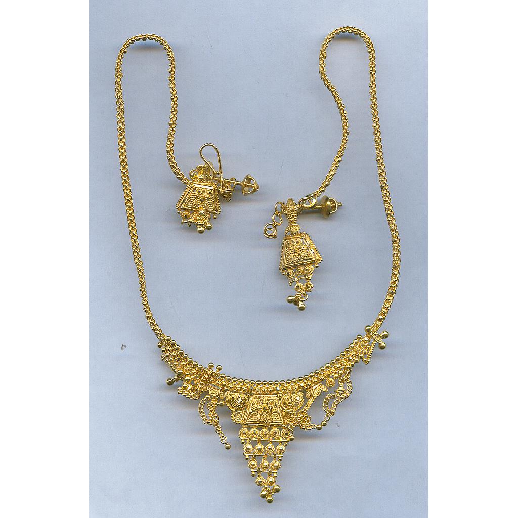 GOLD HALF SET ROUND PLAIN GENERAL