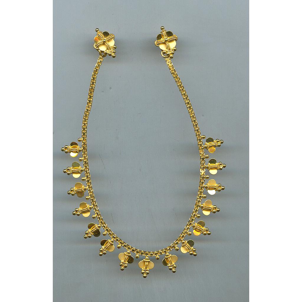 GOLD HALF SET ROUND PLAIN GENERAL