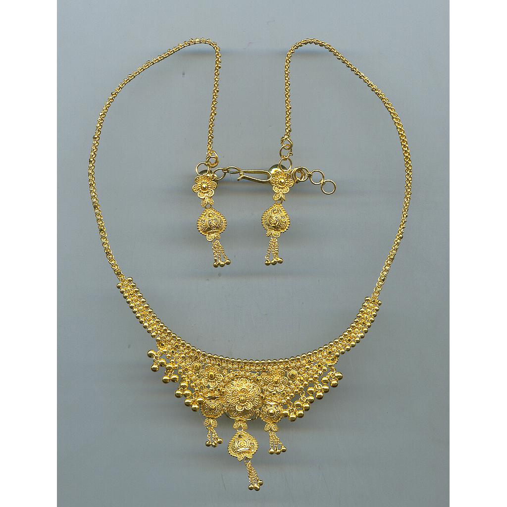 GOLD HALF SET ROUND PLAIN GENERAL