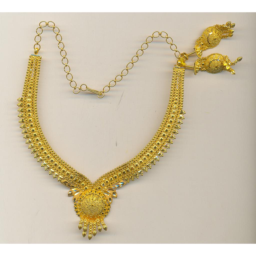 GOLD HALF SET ROUND PLAIN GENERAL