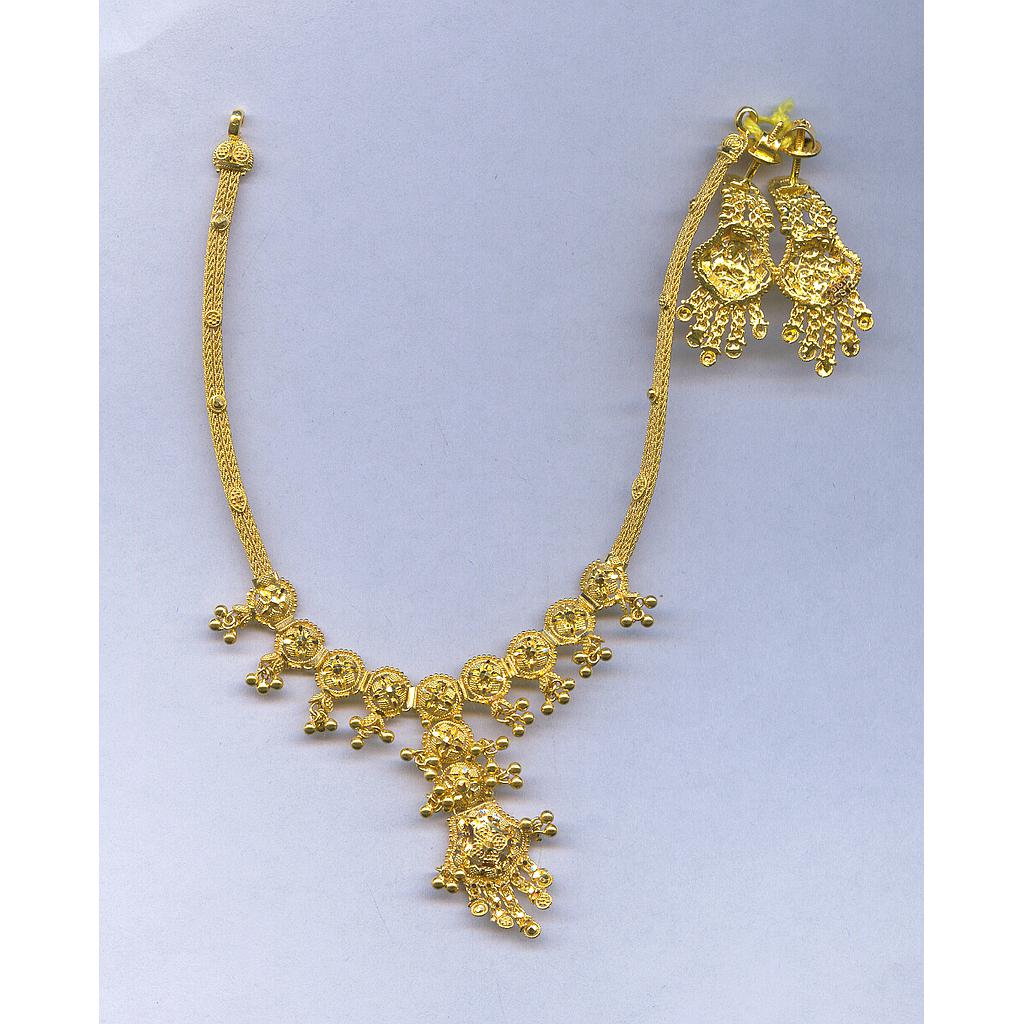 GOLD HALF SET ROUND PLAIN GENERAL