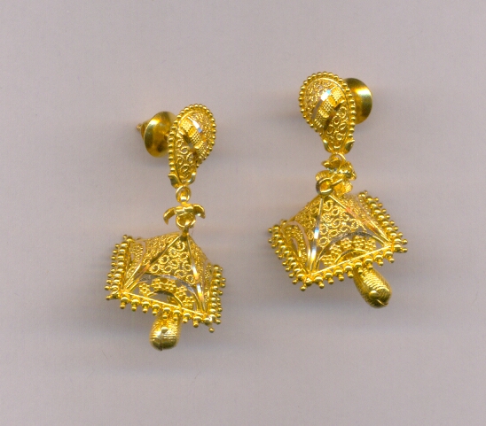 GOLD HANGING PLAIN FANCY