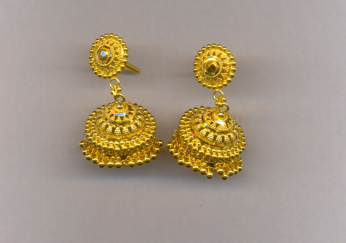 GOLD HANGING PLAIN FANCY