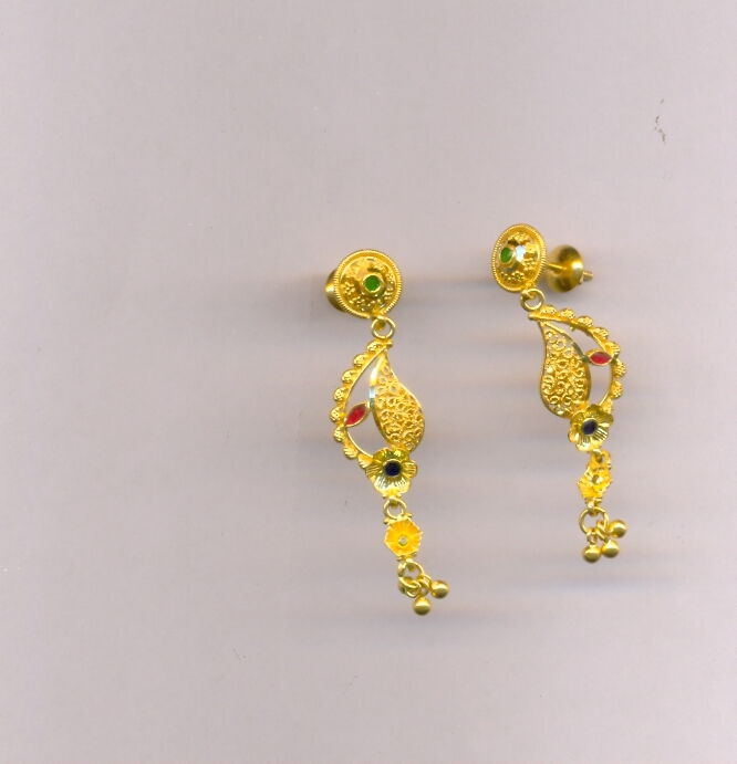 GOLD HANGING PLAIN FANCY