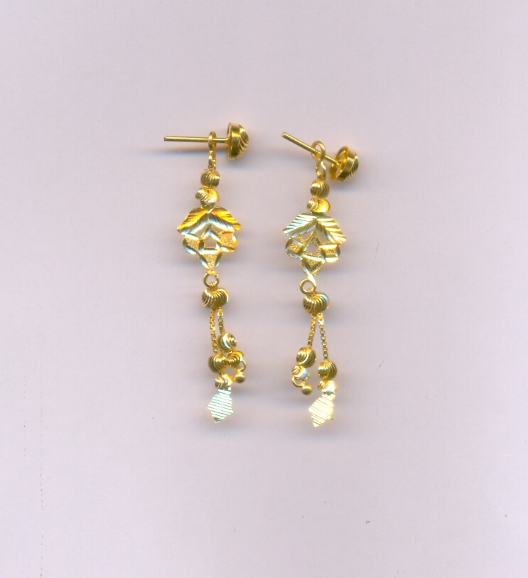 GOLD HANGING PLAIN FANCY