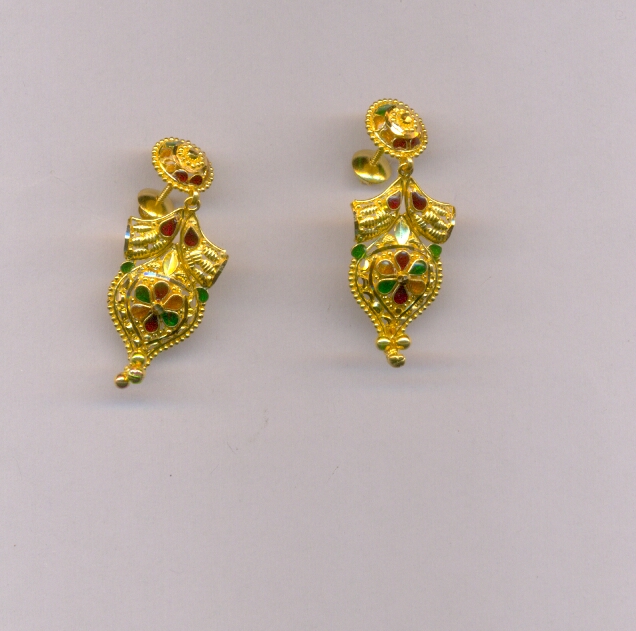 GOLD HANGING PLAIN FANCY