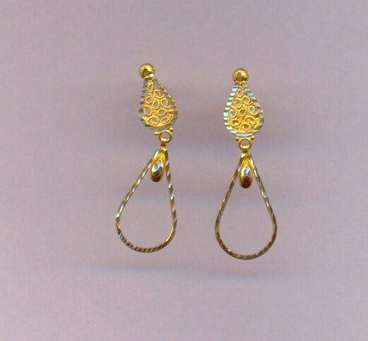 GOLD HANGING PLAIN FANCY