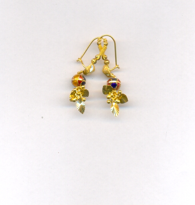 GOLD HANGING PLAIN FANCY