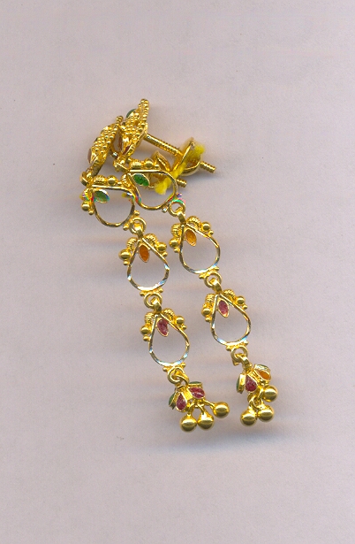 GOLD HANGING PLAIN FANCY