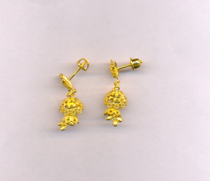 GOLD HANGING PLAIN FANCY