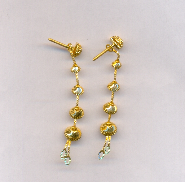 GOLD HANGING PLAIN FANCY