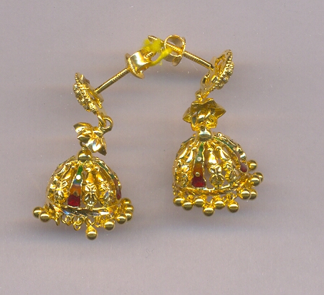 GOLD HANGING PLAIN FANCY