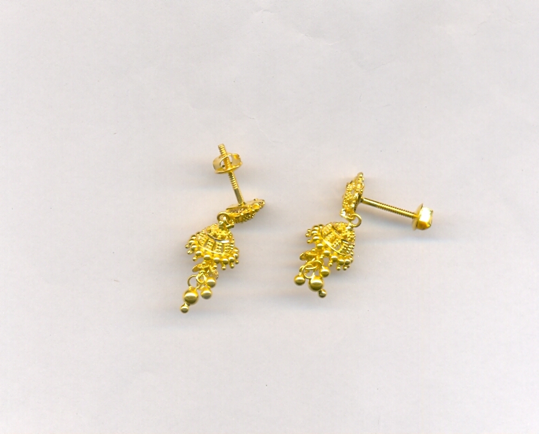 GOLD HANGING PLAIN FANCY