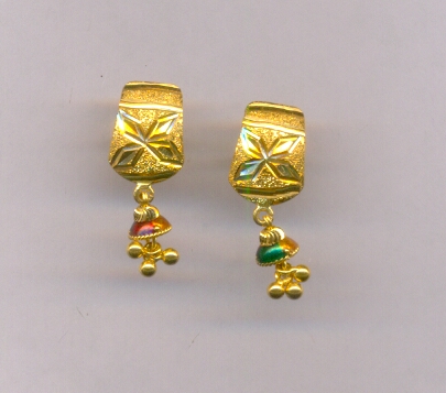 GOLD HANGING PLAIN FANCY