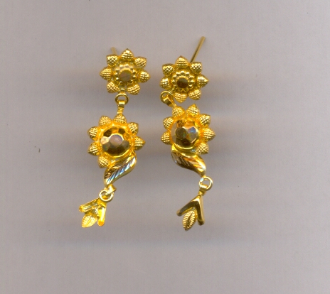 GOLD HANGING PLAIN FANCY