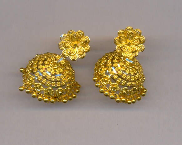 GOLD HANGING PLAIN FANCY