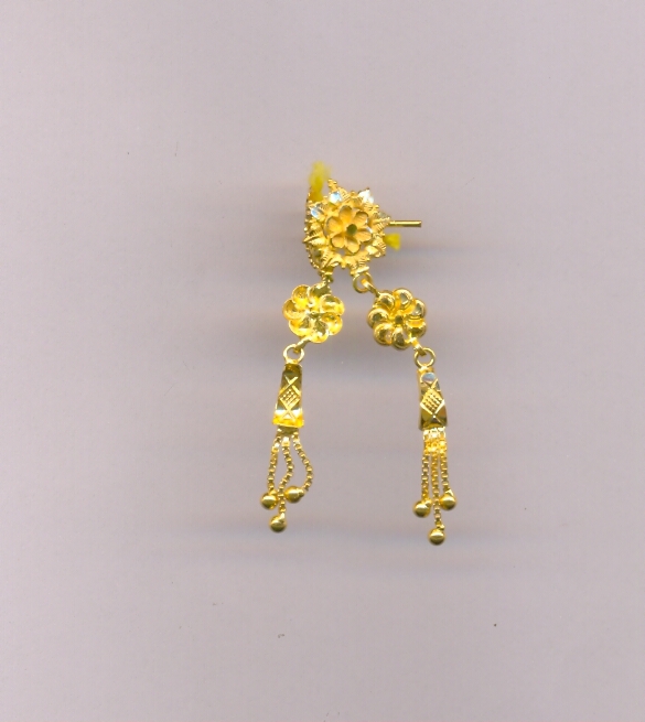 GOLD HANGING PLAIN FANCY