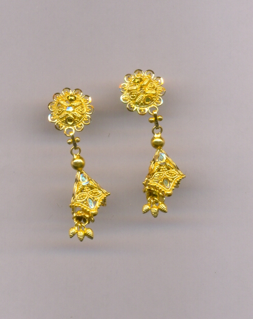 GOLD HANGING PLAIN FANCY