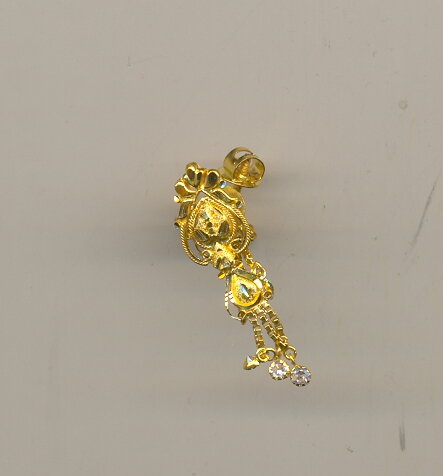 GOLD HANGING PLAIN FANCY