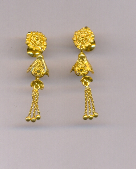 GOLD HANGING PLAIN FANCY