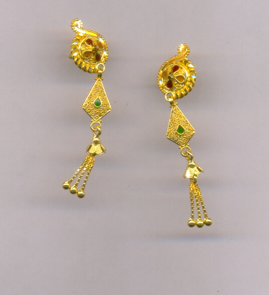 GOLD HANGING PLAIN FANCY
