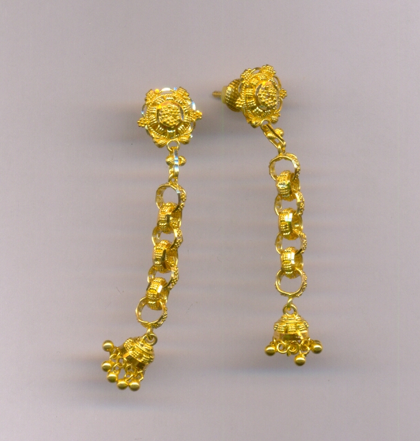 GOLD HANGING PLAIN FANCY