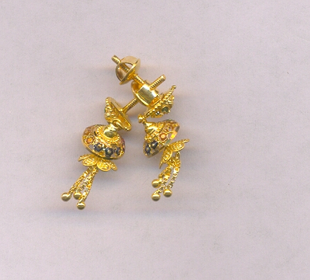 GOLD HANGING PLAIN FANCY