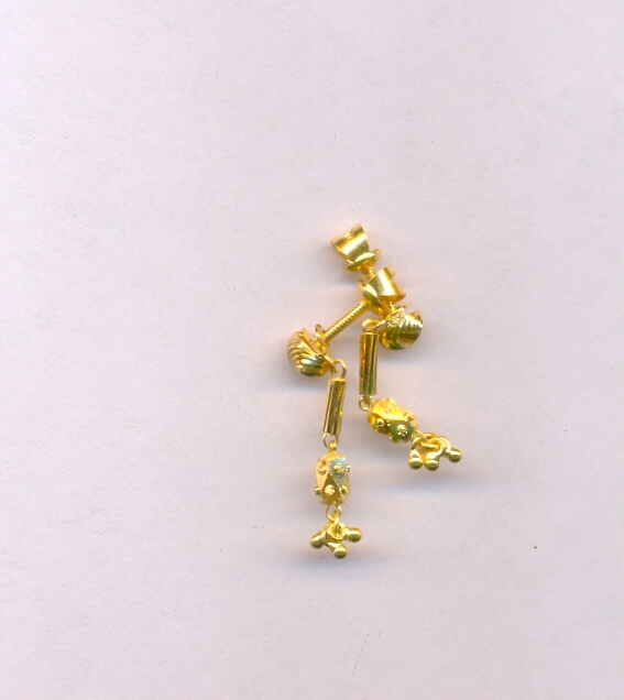 GOLD HANGING PLAIN FANCY