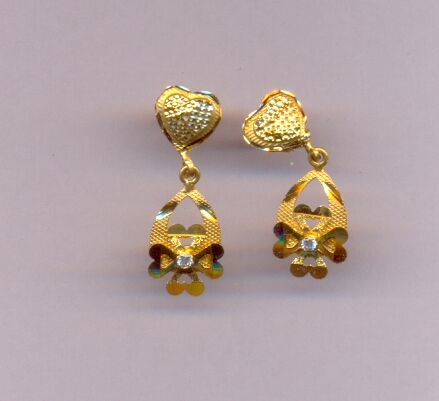 GOLD HANGING PLAIN FANCY