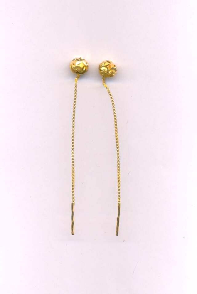 GOLD HANGING PLAIN FANCY